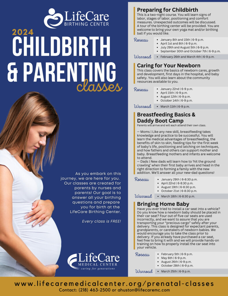 Childbirth and Parenting Classes